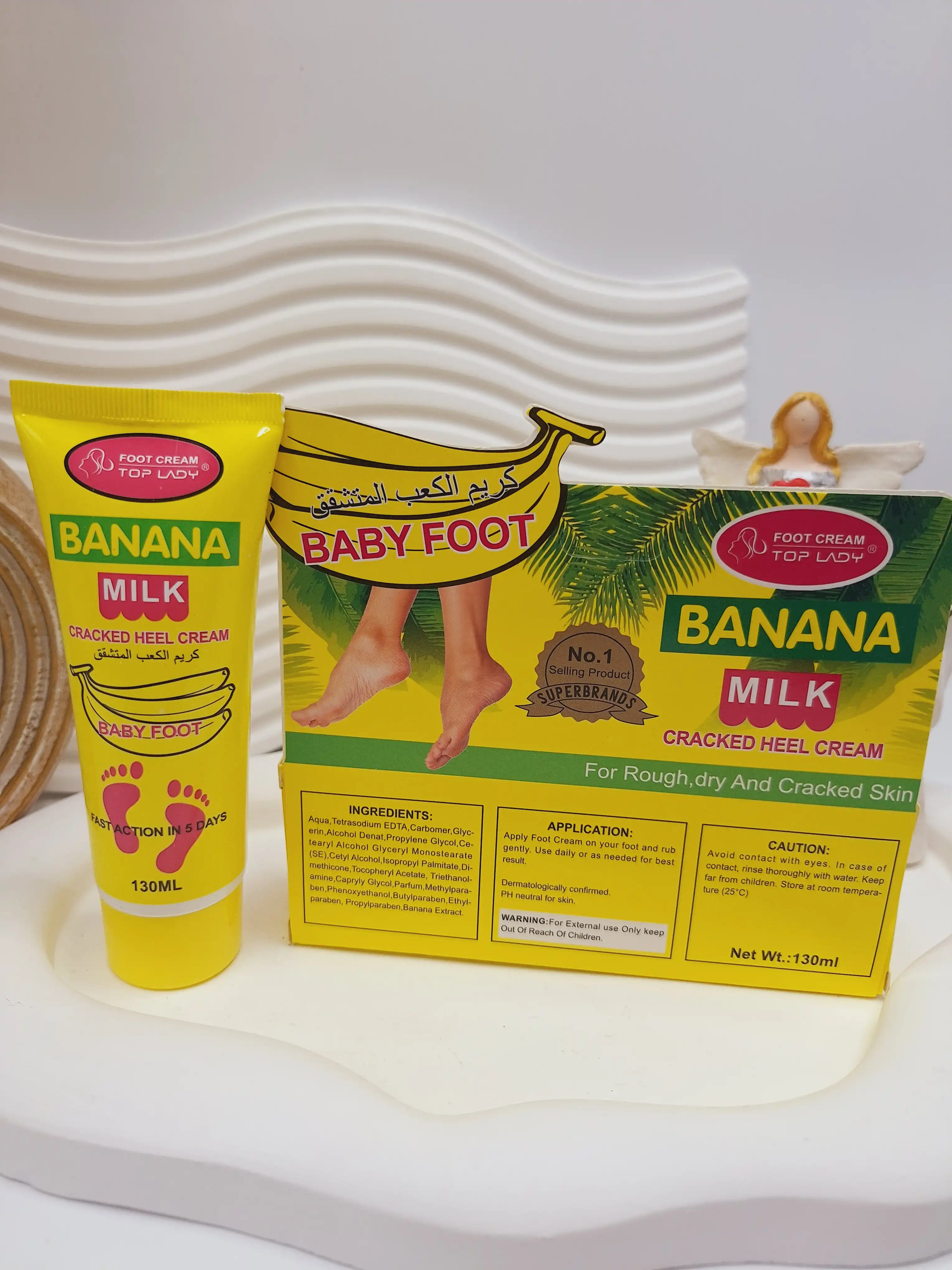 کرم ترک پا و دست رایحه شیر و موز آیچون بیوتی کد T27003