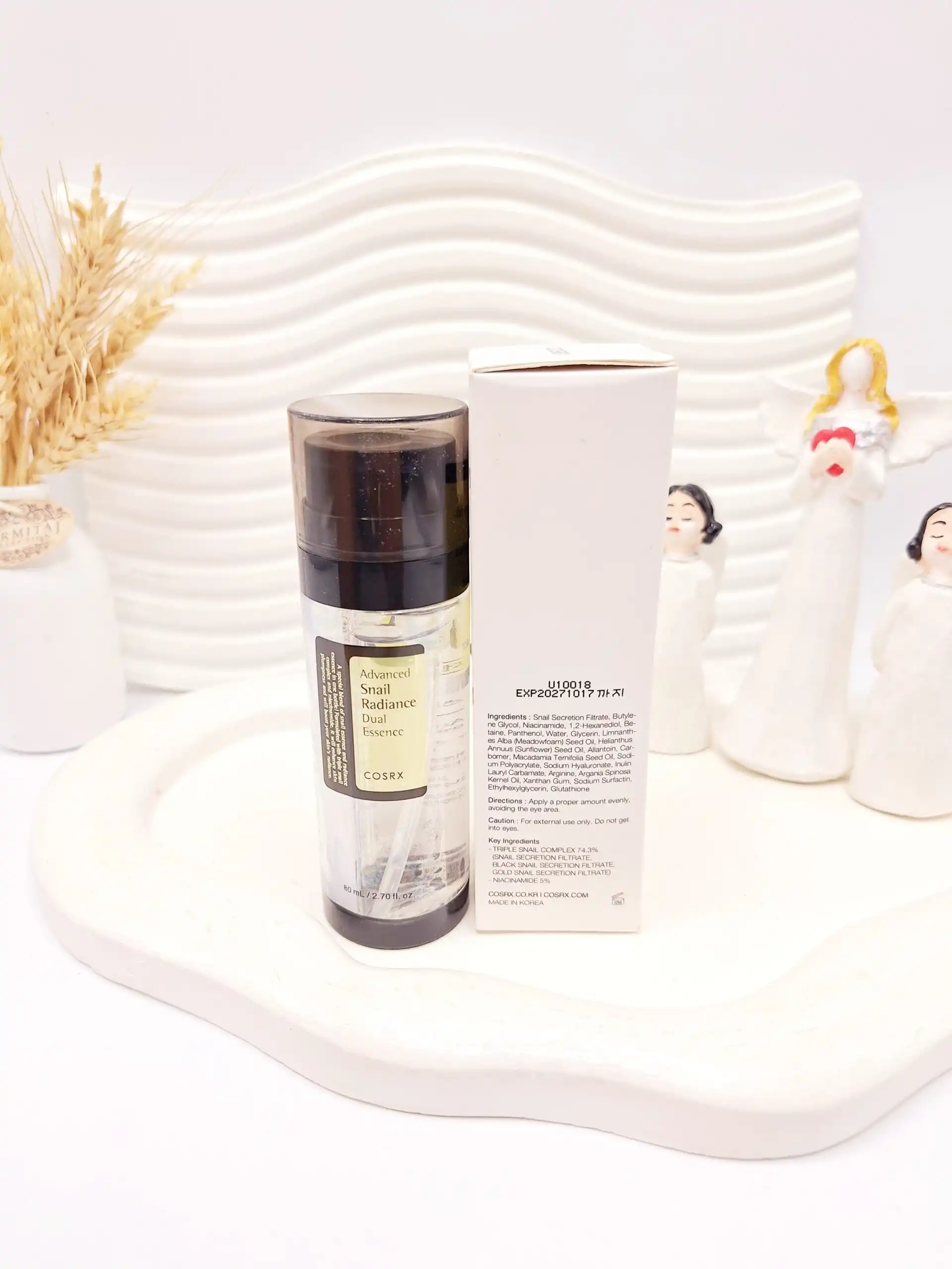 اسنس دوگانه درخشندگی پوست پپتید حلزون برند کوزارکس COSRX کد 452053 (های کپی)