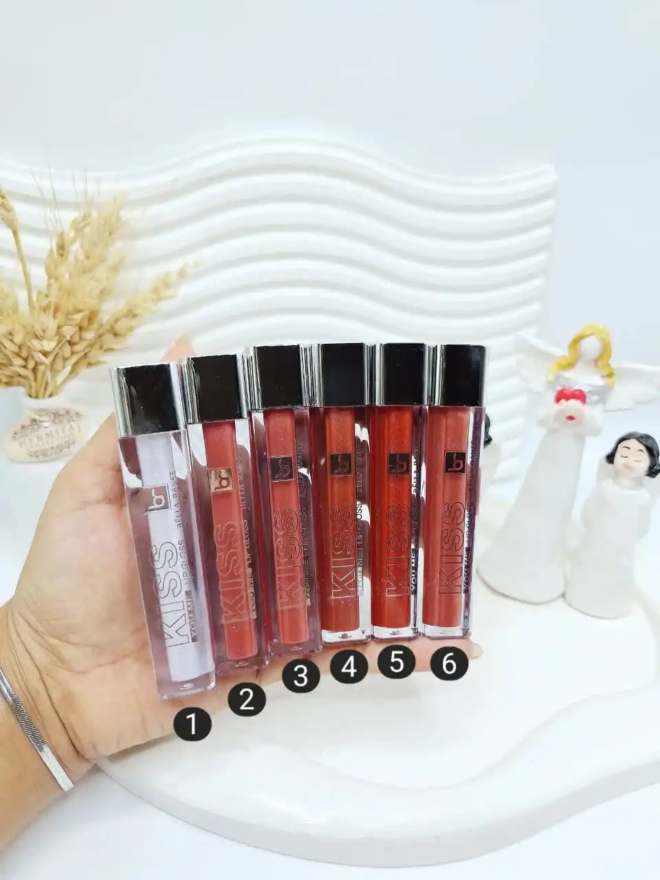 رژ مایع شاین اکلیلی زیبا BELLA RANEE کد 238